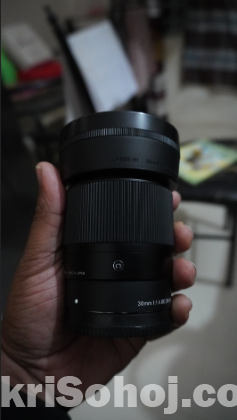 Sigma 30mm 1.4 E mount